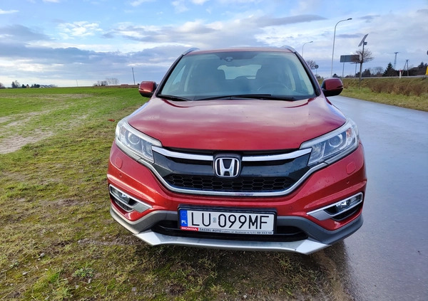 Honda CR-V cena 63000 przebieg: 220000, rok produkcji 2015 z Lublin małe 277